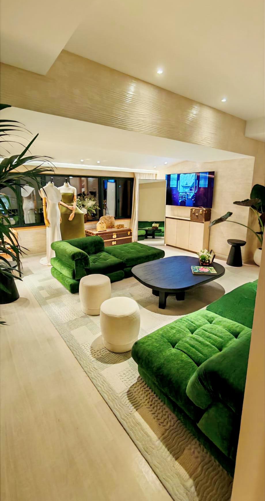 Salon privé Louis Vuitton Cheval Blanc Paris